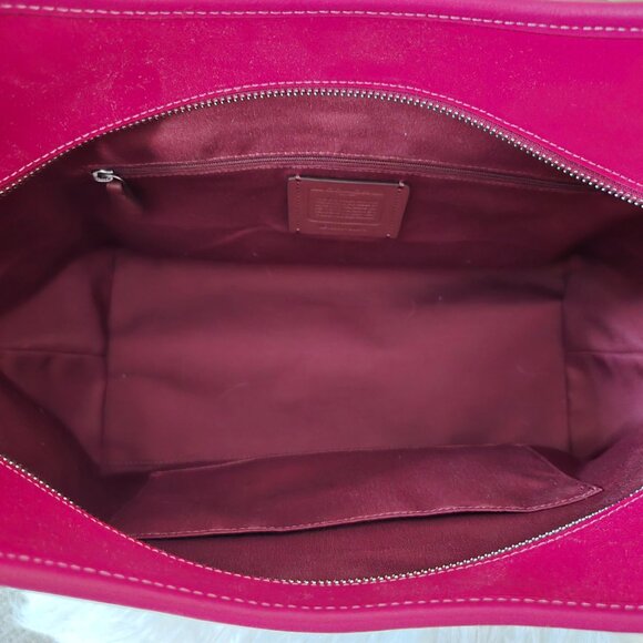 Coach Meadow Shoulder Bag Brown/bright violet - Picture 4 of 8